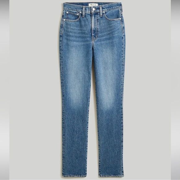 Madewell NWT Perfect Vintage Jean High Rise Size 24 in Kepler Wash - Picture 5 of 10